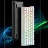 Aluminum Alloy Wired Mechanical Gaming Keyboard with Magnetic Axis and Customizable RGB Lighting