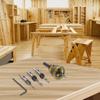 Woodworking Drill Set Adjustable Depth Drill Rust Prevention Feature Efficient Chip Evacuation Smooth Countersinking Operations
