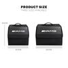 Car Trunk Organizer Storage Box Collapsible Camping Box Accessories Car Hub Cap For Mercedes Benz AMG W214 W205 W204 W206 W213 W