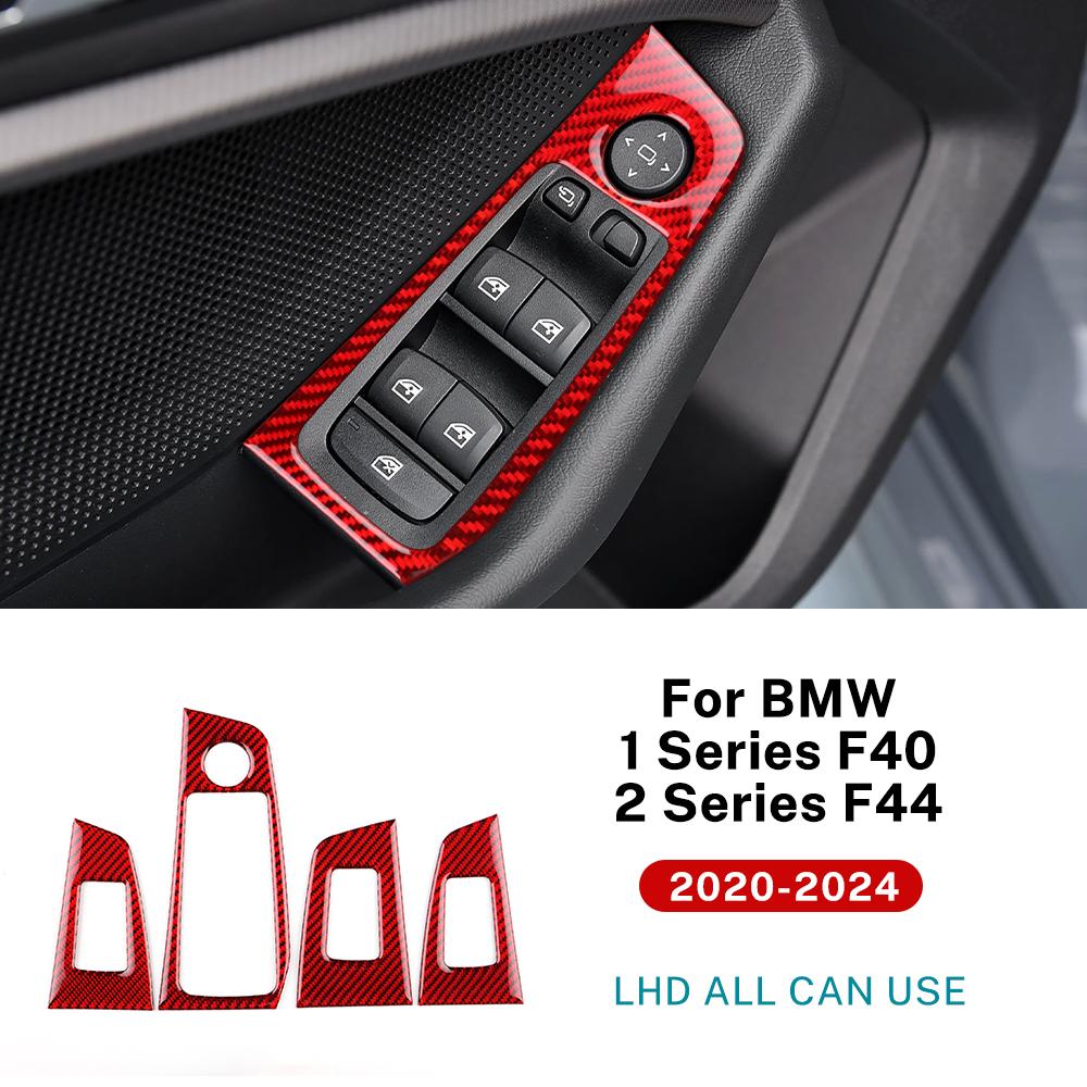 Carbon Fiber Style Switche for 1 2 Series F40 F44 2020-2024 red carbon LHD / for F44 чёрный