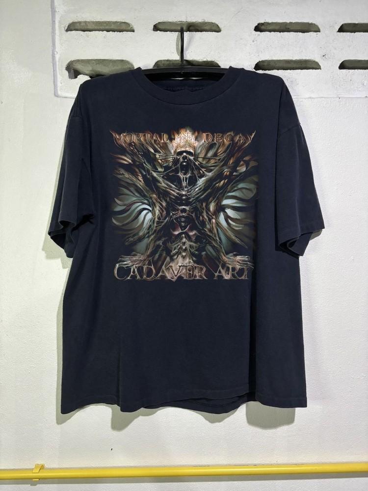 Cadaver Art Mortal Decay Black Color All Size Shirt BL1631 Unisex T-Shirt XXXXL