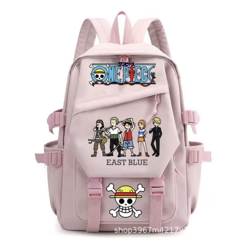 ONE PIECE High School Junior High School Student Elementary School Bag Luffy Fashion Trend Large Capacity Teen Backpack