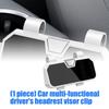 Universal Car Glasses Holder Organizers For Driver For Various Eyewear Type And Sizes Up To 7 Inches For Spacious Storage