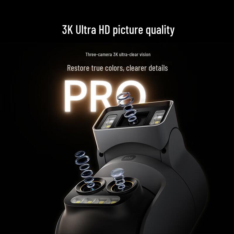 Telecamera di Sicurezza Smart da Esterno Xiaomi 4 Pro con Tripla Fotocamera (Versione NC)