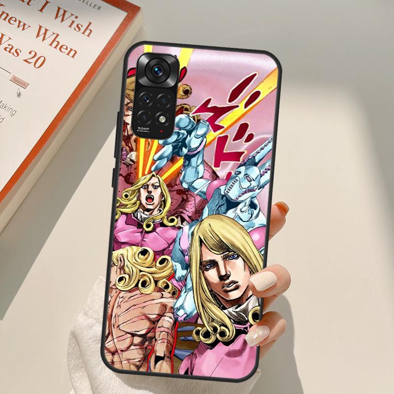 

Валентайн D4C JoJo s Bizarre SBR Для Redmi 10A 10C 9A 9C 9T K40 K50 Игровой Чехол Для Телефона Для Redmi Note 11S 10S 9S 9 10 11 Pro Redmi 9