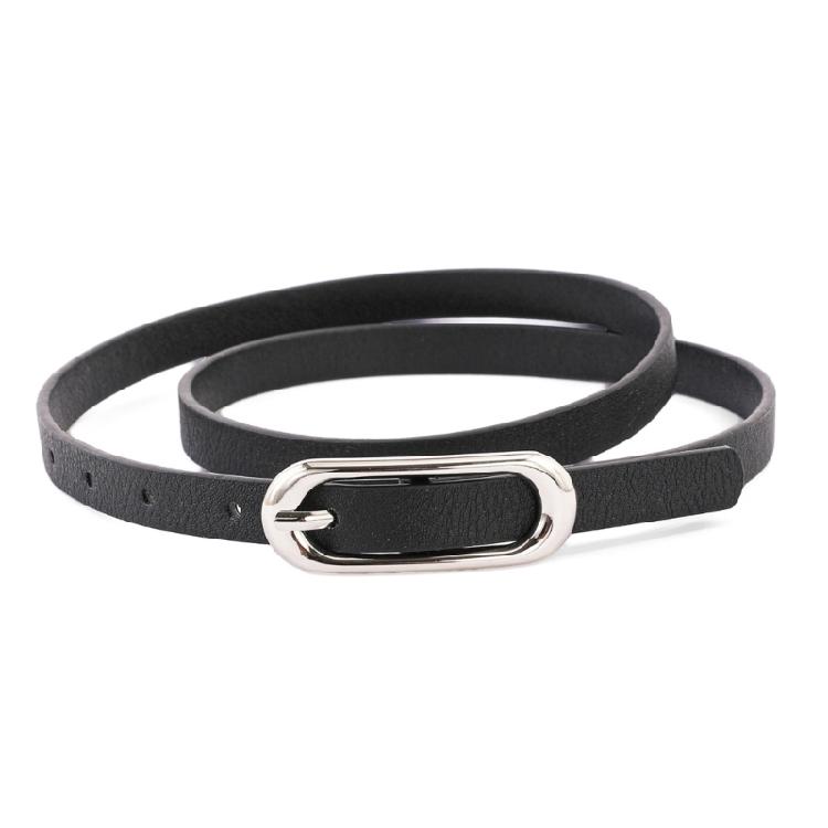 Women’s Lightweight PU Leather Waist Belt Slim Adjustable Strap Elegant Wardrobe For Formal Casual Outfits
