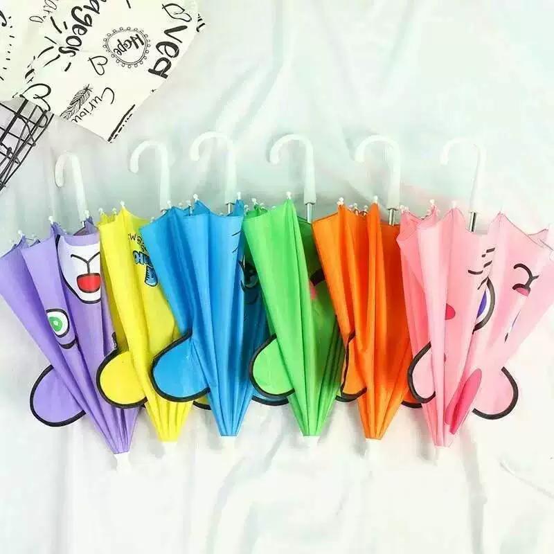 Children's Umbrella for Boys, Kindergarten-Specific Mini Umbrella for 1-2-3-4 Year Old Kids, Ultra-Light Cartoon Umbrella, Cute and Sun-Protective