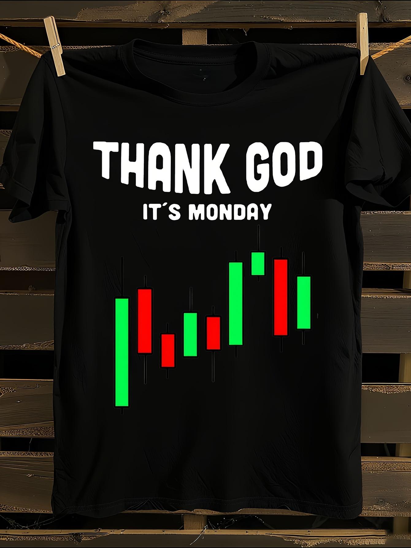 Funny Stock Trading T-shirt L