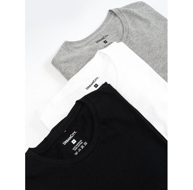 Комплект футболок Urban City No Logo Basic EU M