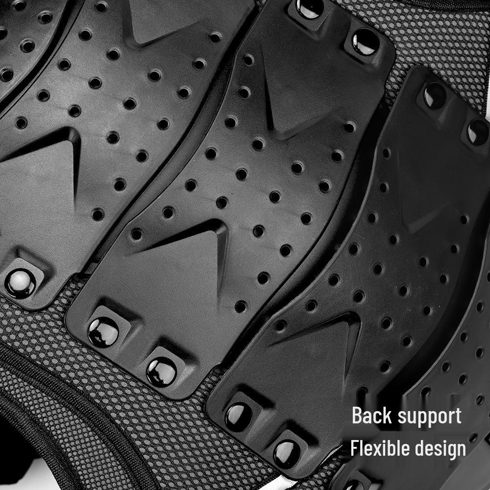 Breathable Summer Motorcycle Armor: Anti-Fall, Anti-Collision Gear for Off-Road Racing