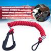 Plouluyt 8M0092850 Boat Safety Kill Stop Switch Connector Strap Replacement for 15920Q54 827A09 Emergency Stop Switch, Red