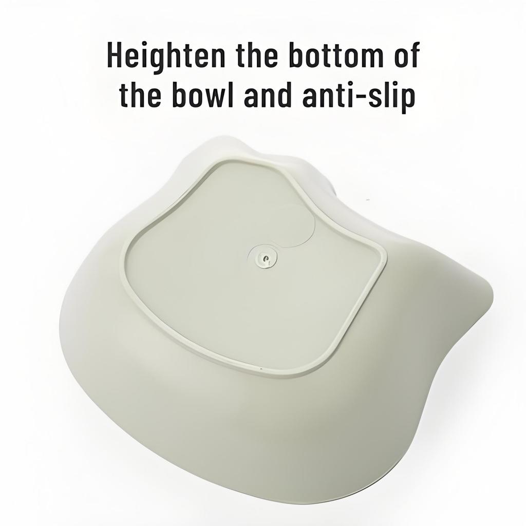 3er Set Rutschfeste Katzennäpfe Leicht zu Reinigen mit Rutschfestem Boden-Sicheres PP-Material, Perfekt für Futter & Wasser, Katzennapf Katzennäpfe