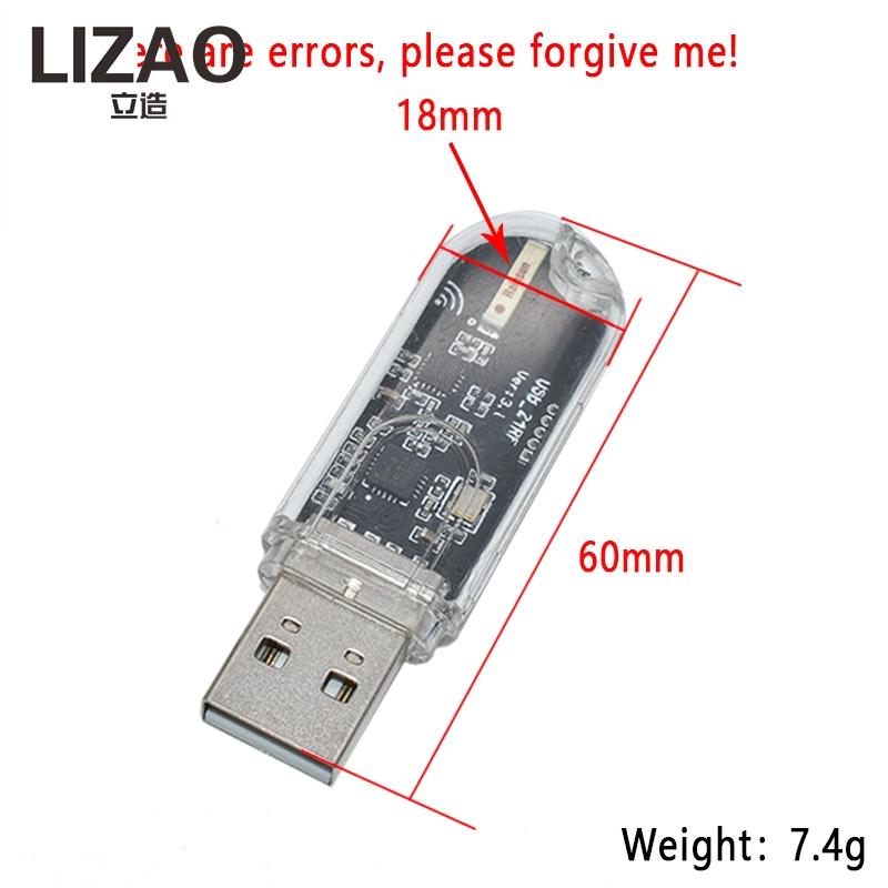 LIZAO NRF24L01 Wireless Serial Port Module, TTL/USB to 2.4G Digital Transmission Module for Remote Control Development