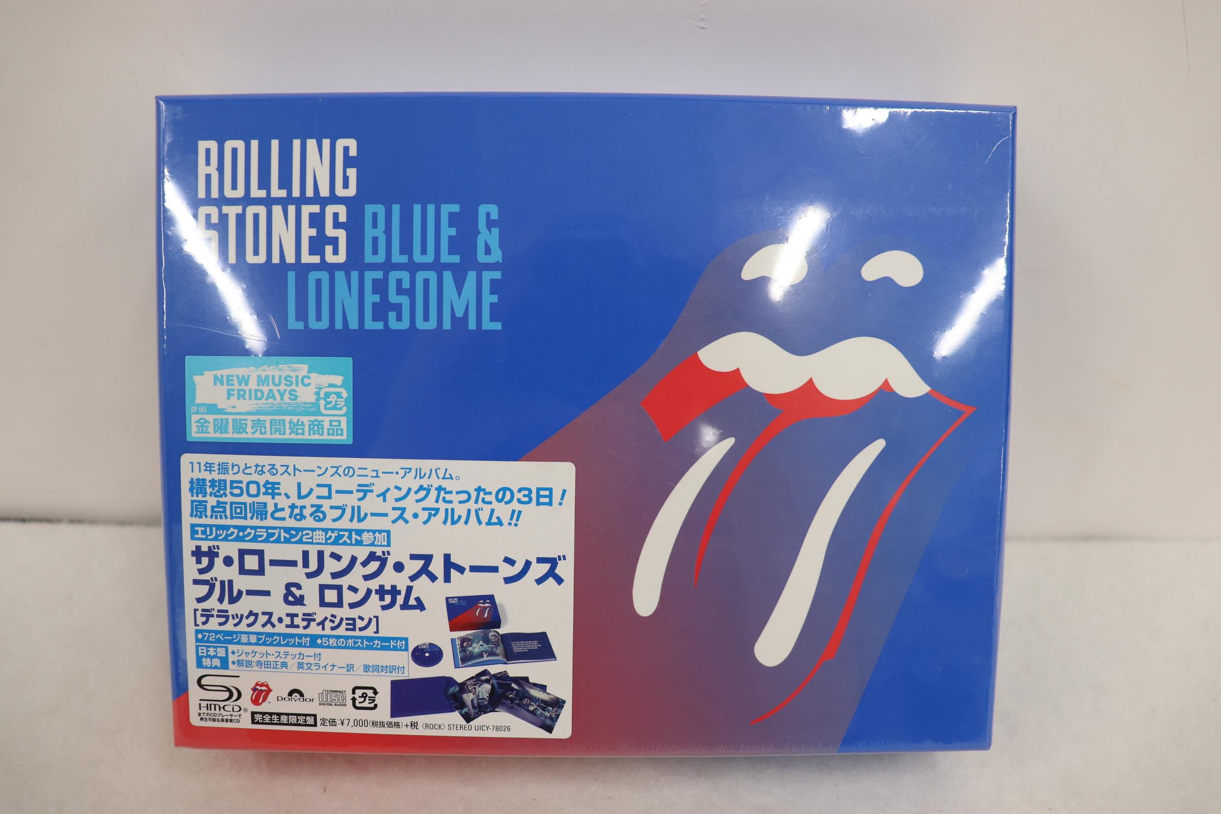 

CD ROLLING STONES - Blue & Lonesome (Deluxe Edition) UICY78026 POLYDOR 2016 Japan Rock Used