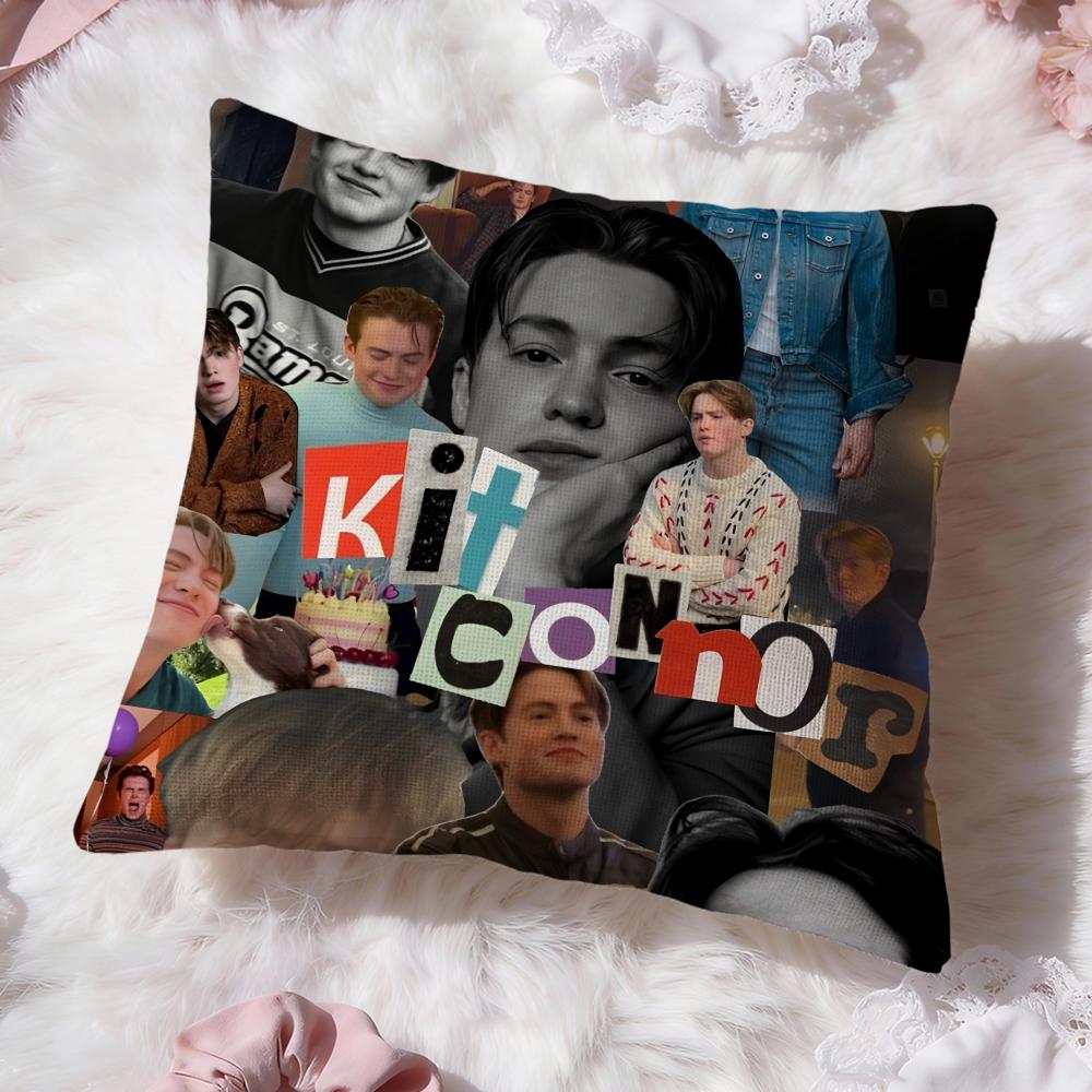 actor K-Kit C-Connor Cushion Cover Premium Comfort Reversible Pillow Cove -Two in One Design for Any Room & Car Interior
