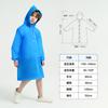 EVA Kinderregenschutz sturmsicher Ganzkörper Schüler tragbar Outdoor Poncho bedruckbar mit Kapuze