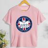 Queens Platinjubiläum 2022 Union Jack T-Shirt Vintage Distressed Stil