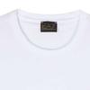 Emporio Armani EA7 SS24 Solid Color Letter Patch Casual Round Neck Short Sleeve T-Shirt Men Tops White 3DPT07-PJM9Z-1100