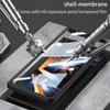 For Samsung Galaxy Z Fold 4 Case Hard Pc Phone Cover With Tempered Glass Screen Protector Bracket For Galaxy Z Fold4