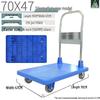 Zhan Renzhe Heavy-Duty Foldable Flatbed Cart