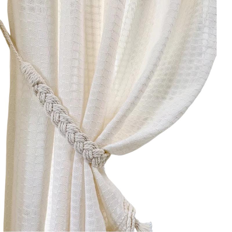 Nordic Style Cotton Linen Rope Curtain Tie-Back Strap