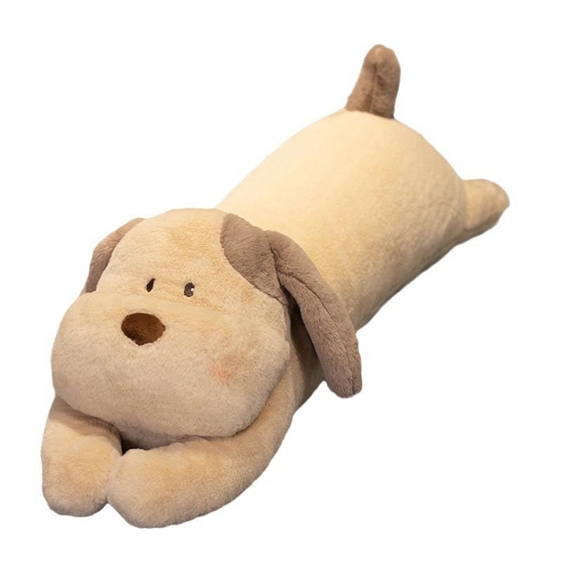 Soft Plush Long Animal Hugging Pillow Perfect For Bedtime Snuggles And Playtime