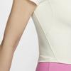 Nike Dri Fit One Fitted Crop Top Women's Sail White HM4584-133