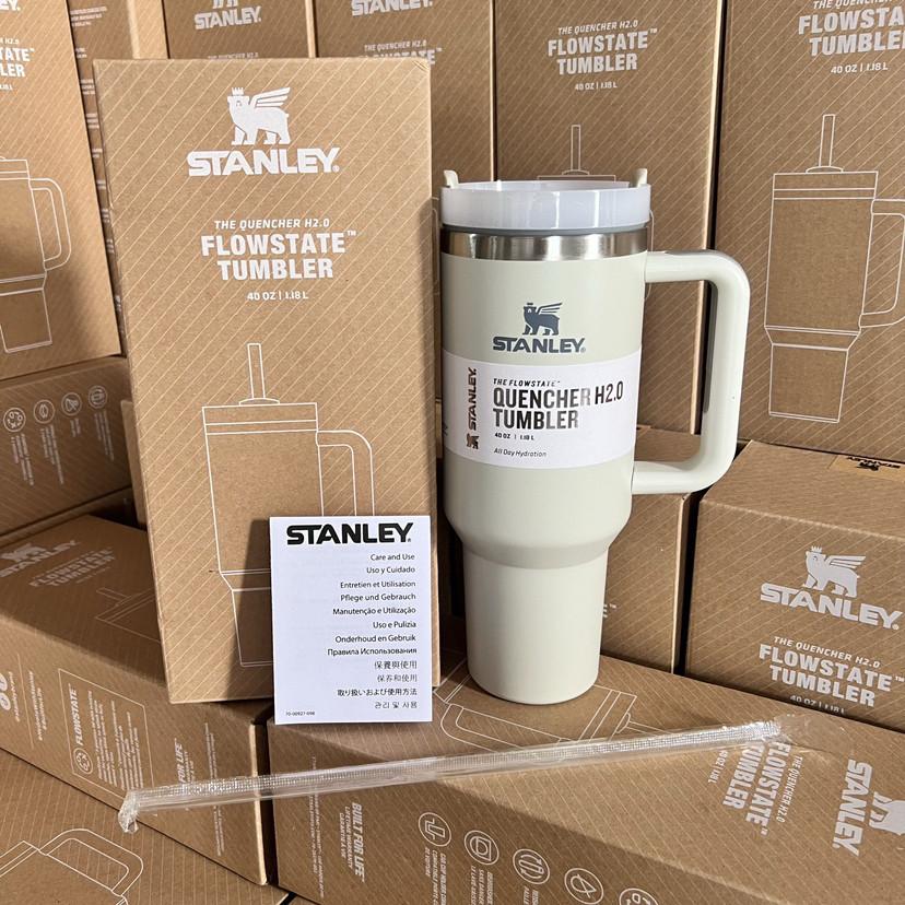 Kubek termiczny Stanley 2. generacji 40oz ze stali nierdzewnej z uchwytem o dużej pojemności w stylu amerykańskim