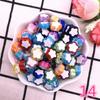 50pcs Five-pointed Star Acrylic Beads Loose Spacer Beads for Jewelry Making DIY Bracelet Accessories