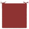 4 Piece Seat Cushions SOEST 4 Pcs. 100percent  Polyester Wine Red