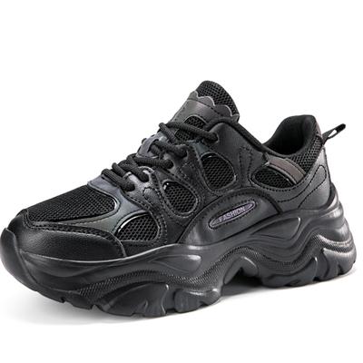 Thick Soled High Heels Women's Spring/autumn Rubber Lightweight Fitness Outdoor Running Shoes