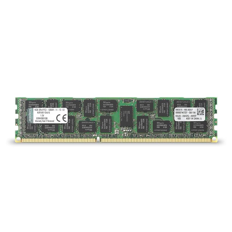

kingston Kingston for server memory DDR3-1600(PC3-12800) 16GB ECC Registered DIMM KVR16R11D4/16