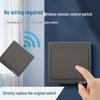 Wireless Remote Smart Light Controller, 220V, Stick-On, Double Control for Bedroom