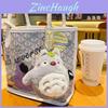 Llavero Adorable de Peluche Totoro Juguete Suave y Peludo Ideal Para Estudiantes y Mochilas