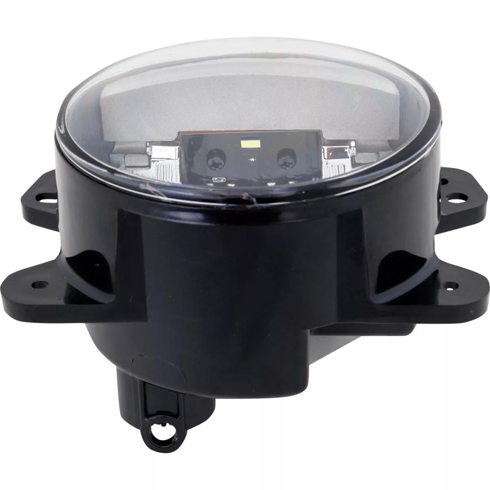 1 Pair Clear Lens LED Fog Light Lamp 68307273AE For 2017-24 Jeep Wrangler JL/ JT