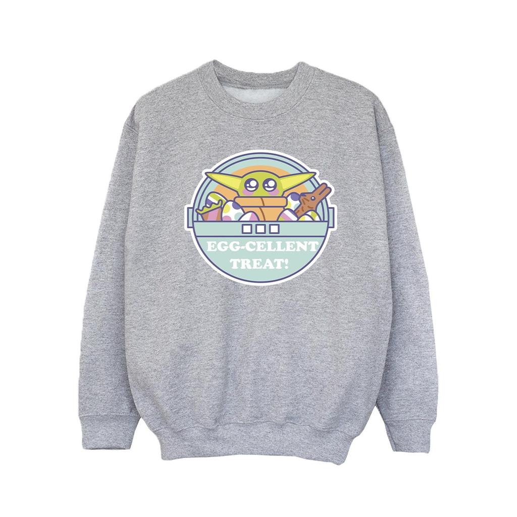 Star Wars Girls The Mandalorian Eggcellent Easter Sweatshirt