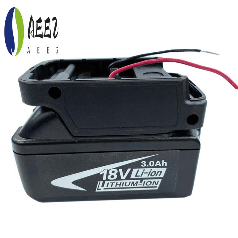 

AEE2-Power Wheels Adaptor For 18V Li- Battery Power Mount Connector DIY Adapter Dock Holder For Power Tool чёрный