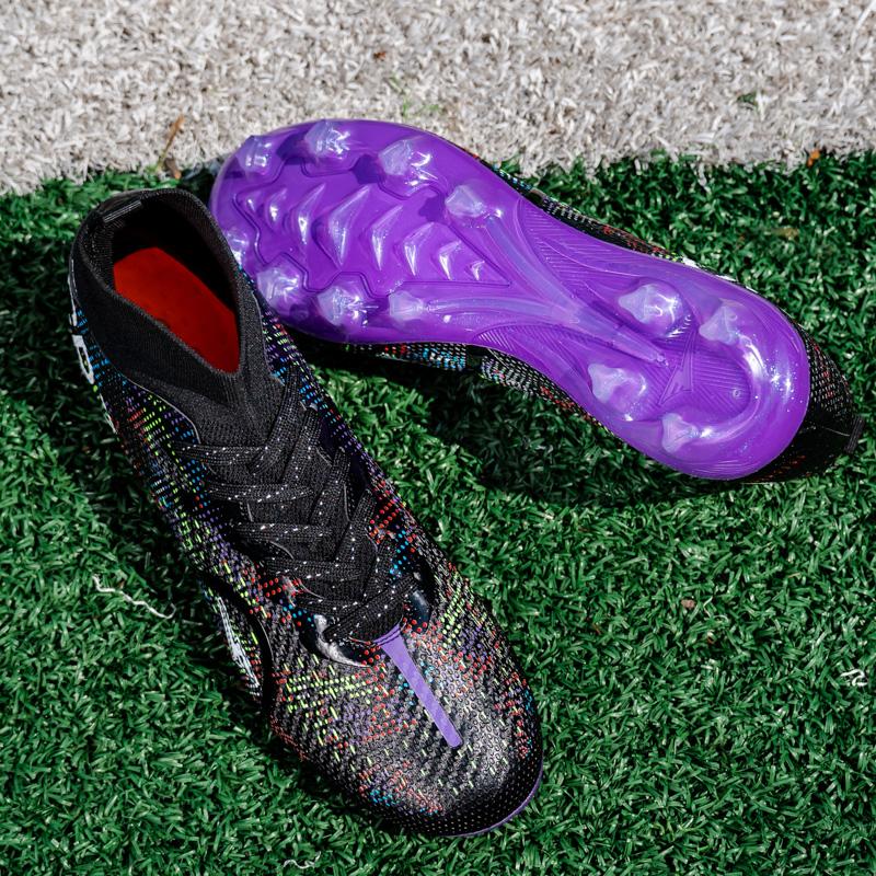 34-46 Kids Football Boots  Large Size Football Shoes AG Artificial Lawn Training Soccer Shoes for Men Boys Soccer Shoes