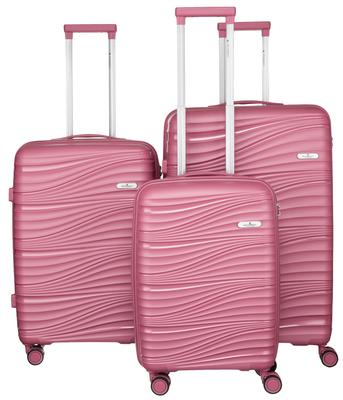 PTN WA06-SET3-2471 Pink Suitcase Set