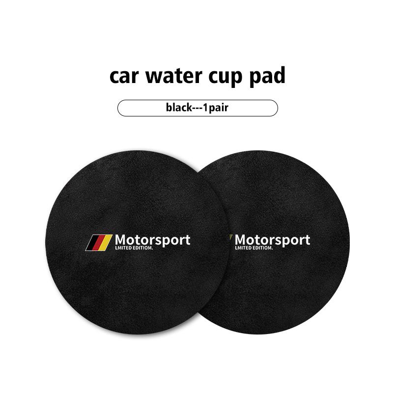 Car Interior Coasters Water Cup Slot Non-Slip Mat Shockproof Pad For BMW E84 E87 E90 E91 E92 E93 F10 F20 F30 F40 F15 F25 F26