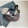 Neue lässige Jeanstasche, modische, vielseitige, karierte Umhängetasche mit großem Fassungsvermögen, trendige, coole, personalisierte Reise-Umhängetasche für Damen