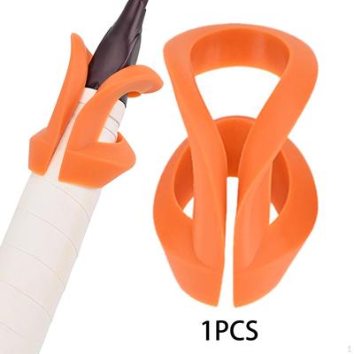Tennis Grip Hilfe Badminton Trainer Schläger Griff Isolator Paddel Haltung Korrektur