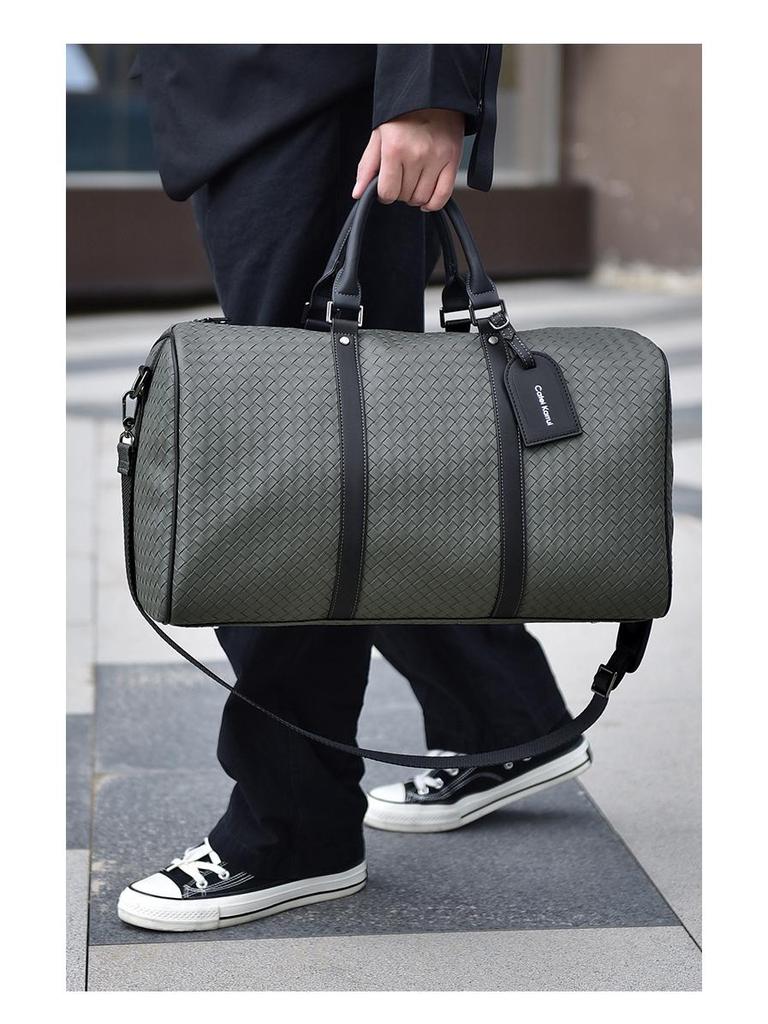 CateiKarrui Men's Large Capacity Business Travel Handbag