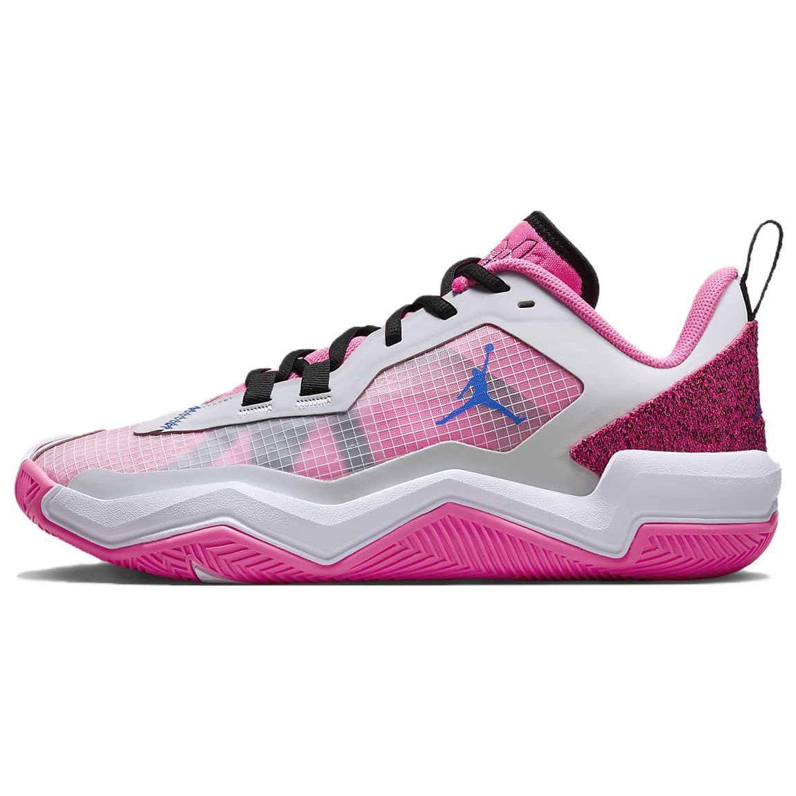 Jordan Men s One Take 4 PF White Pink Blast Photon Dust Game Royal DO7192-104 EU 40.5
