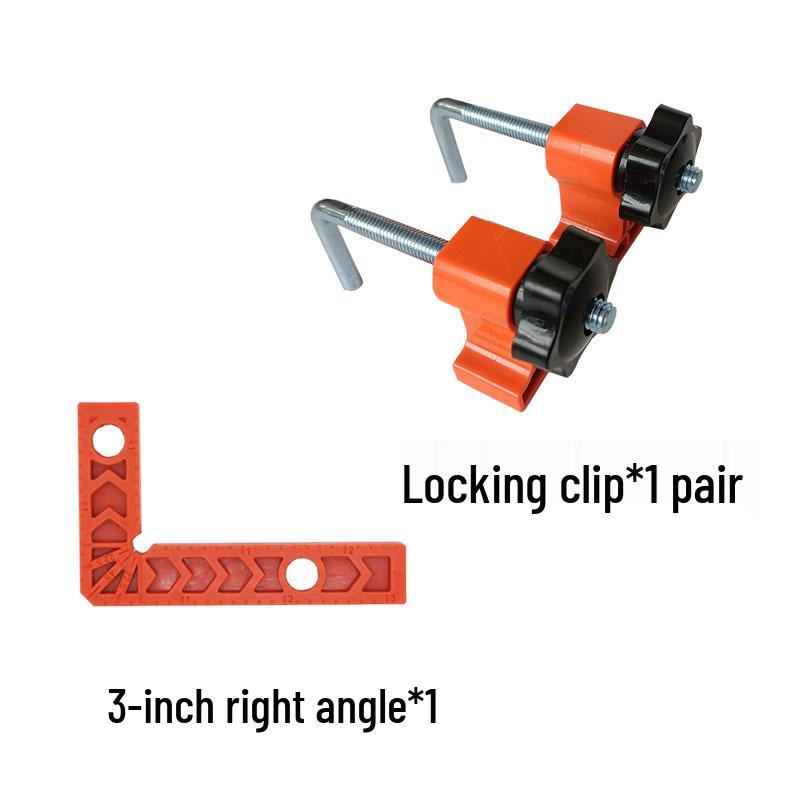 Right Angle Splicing Positioner, Woodworking Tool - 90°/45° Ruler Fixer