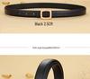 Women's Trendy Cowhide Jeans Belt - 2025 Elegant, Versatile Decorative Waistband