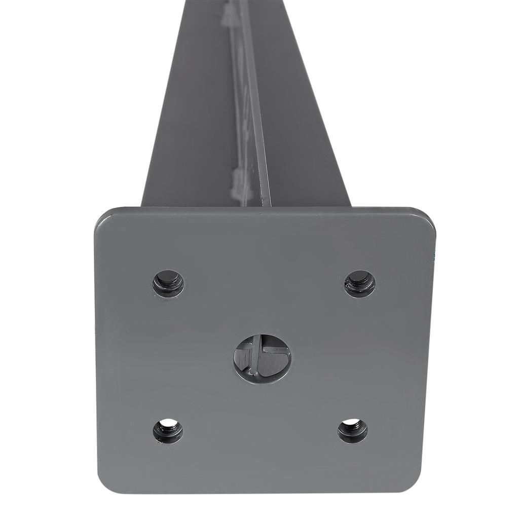 SONGMICS Metal Post Anchor Grey Sprayed Ground Anchor Drive-in Anchor 46 X 11.5 X 11.5 Cm