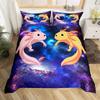 Sommer Strand Bettwäsche Set Queen King Size Ozean Bettwäsche Set Meereswellen Bedruckte Deckenbezug Mit 2 Kissenbezügen Kissenbezügen 3 Teile