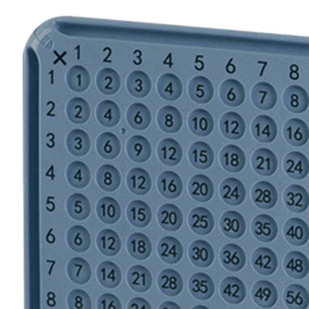 Math Board Game Multiplication Blocks Manipulatives 9x9 Table for Children