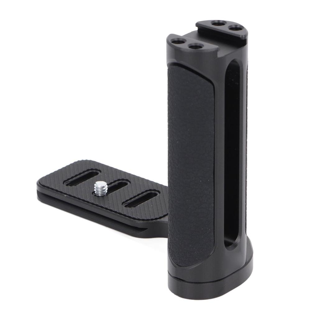 Camera Universal Side Handle Grip with Cold Shoe Mount Ergonomic Camera Side Handle Vertical Shoot